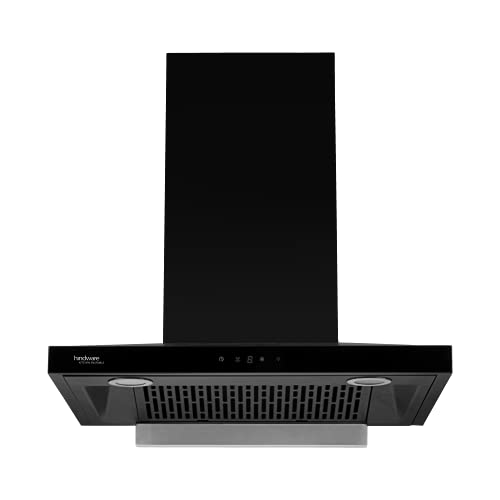 Image of Hindware Smart Appliances Alexio Autoclean 60cm 1200 m /hr (Black), Motion sensor technology,Max Suction of 1200 m /hr & Filterless Technology