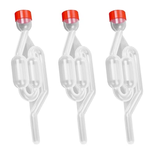 Clear Wine Making Airlock Set