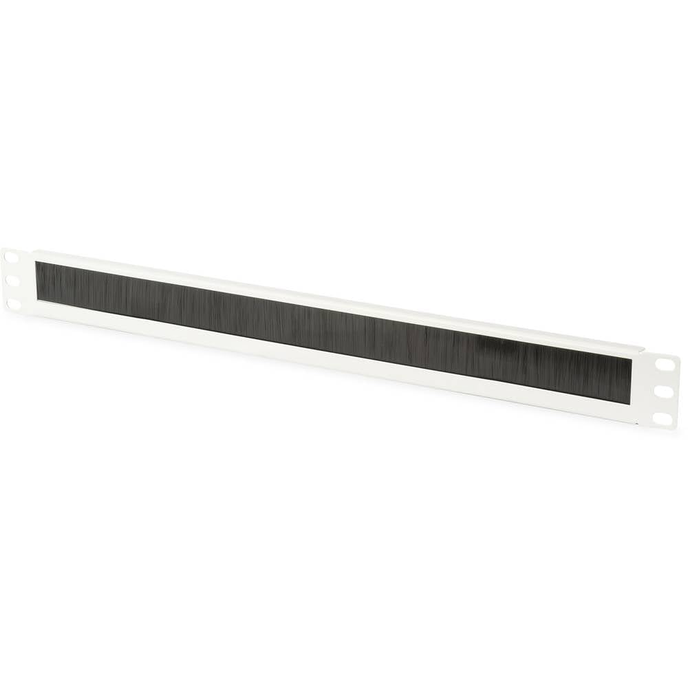 Pasacables 1U para evitar polvo y enredos de cables de red en rack 2