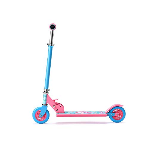 Patinete Unicorn 2 Rodas Guidão Ajustavel Suporta até 50Kgs +5 Anos Rosa Atrio - ES270 ES270