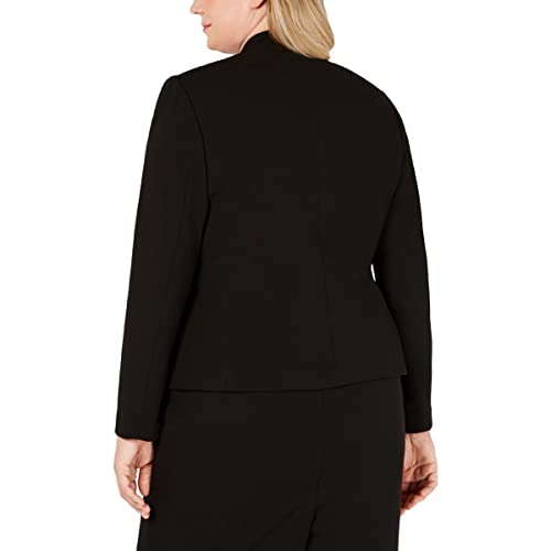 Calvin Klein Womens Plus Crepe Office Pencil Skirt Black 14W2