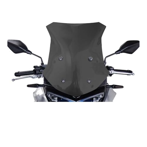 Pare-brise avant DS525X évite les turbulences bulle moto 525DSX rehaussée contre le vent