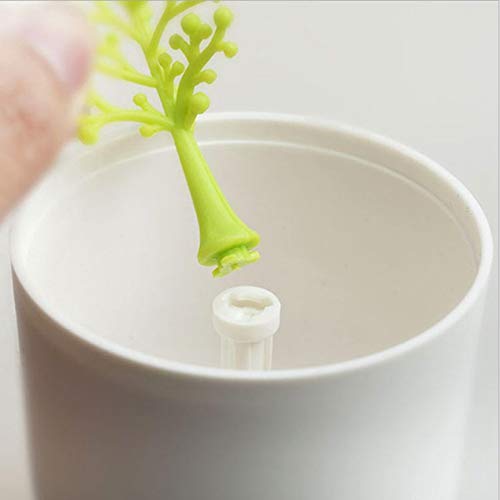 Caixa de armazenamento para palitos de dente para plantas multifuncionais criativas em formato de ár