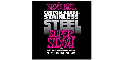 ERNIEBALL (A[j[{[) GLM^[ STAINLESS STEEL SUPER SLINKY #2248