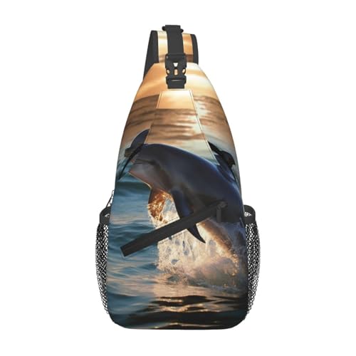 Bolso cruzado deportivo estilo bolso bandolera negro miniatura 1