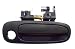 PT Auto Warehouse TO-3199A-FR - Outside Exterior Outer Door Handle, Textured Black - Passenger Side Front