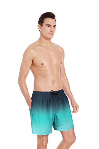 Milankerr Compression Shorts For Men Compression Lined,Swim Trunks With Boxer Brief Lining,Mens Swim Shorts With Breeze Knit Liner 5" Inseam #TOP7