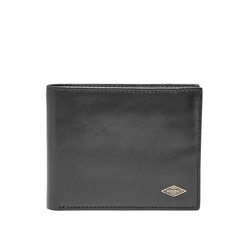 [ch3061] Wallet Ryan RFID Blocking Flip ID Bifold ml3729 ml3729001 - black -