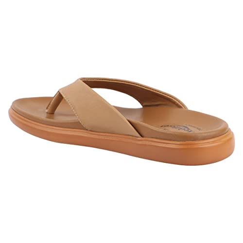 Image of Medifeet Women's Leather Thong Slippers