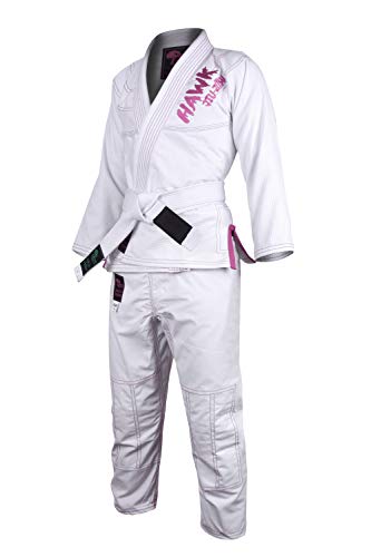Hawk Sports Brazilian Jiu Jitsu Gi for Kids, Ultra-Light Extra Tough Premium Fabric Kids BJJ Gi