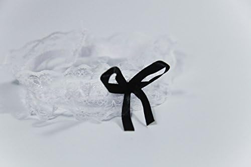 Sexy Women Lingerie Maid Outfit Babydoll Nightwear Chemise Mini Teddy Sleepwear With Leg Straps Necklace