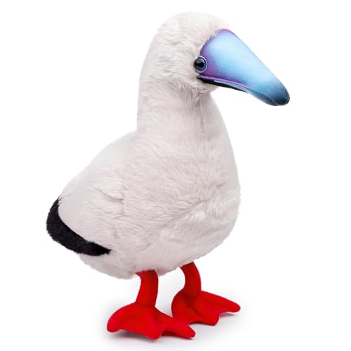 lilizzhoumax Simulation Boobies Plush Toy 27cm/10”, Cute Realistic Stuffed Animal Wild Bird Plush Toy - Image 2
