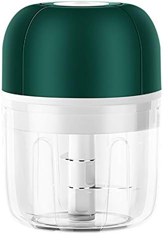 Blenders Chopper Garlic Food Newes Electric Vegetable Mini Wireless Fruit Small Appliances Vintage Butter (Green, S)