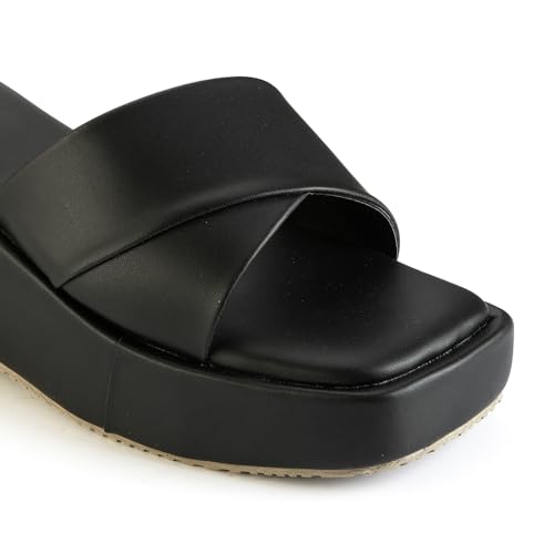 Image of MOSAC Trending Stylish Fashion Sandal Casual Platform Wedges Heels Sandals For Womens & Girls