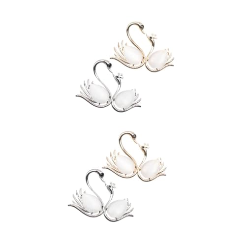Opal Fashion Jewelry lot de 2 broches de mariage en opale et zircon