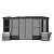 Dyncan Enhance Outdoor Living with 10x14FT All Season Sunroom, Durable Aluminum Frame, Detachable Windows, Dark Brown
