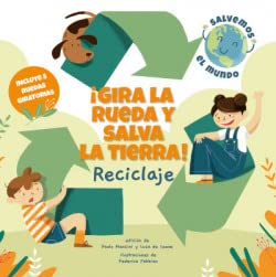 Hardcover ¡GIRA LA RUEDA Y SALVA LA TIERRA RECICLAJE! (VVKIDS [Spanish] Book