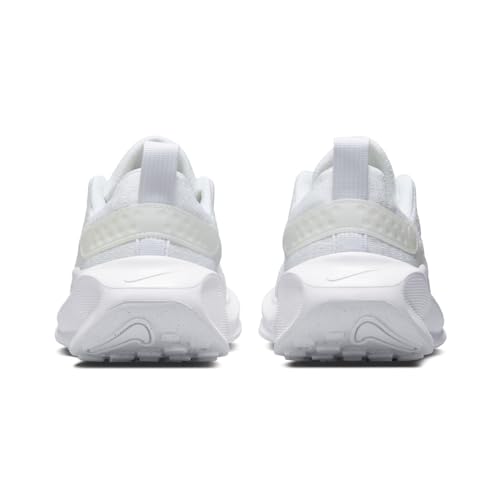 Nike InfinityRN 4 Women's Road Running Shoes (DR2670-103, White/White) Size 8