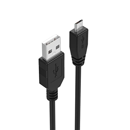 iSeventy9 Micro USB Cable Lead Charger Compatible With Zagg Folio Keyboard, 2 In 1 Sync & Charge Data Cable - Black (0.5M) - Image 2