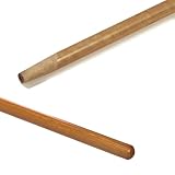 SPARTA Flo-Pac Tapered Mop Handle, Broom Handle with Wood Handle for Cleaning, 61.1 X 1.1 Inches, Tan, (Pack...