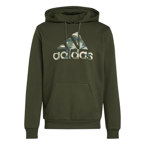 adidas Men's Camouflage Graphic Hoodie, Night Cargo, X-Large by adidas - Used condition - Image 3