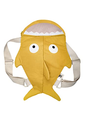 Baby Bites Original - Mochila bebé Tiburón - Amarillo