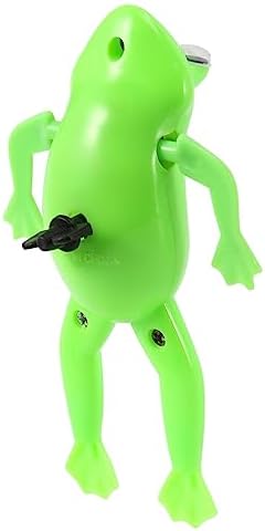 Cjuahsvior 2X Swimming Frog Pool Bath Cute Toy Wind-Up Swim Frogs Kids Toy 1 - 2