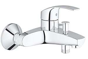 Grohe Eurosmart Chrom Einhebel-Wannenarmatur 33300002