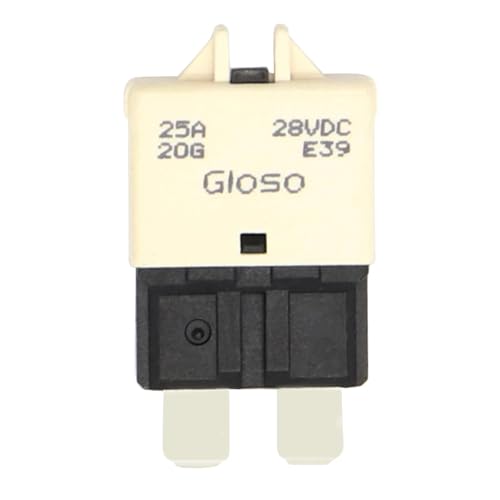 Adaptateur de fusible à lame auto disjoncteur réarmable manuel 10A 20A