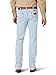 Wrangler mens Cowboy Cut Active Flex Slim Fit Jeans, Bleach, 38W x 32L US