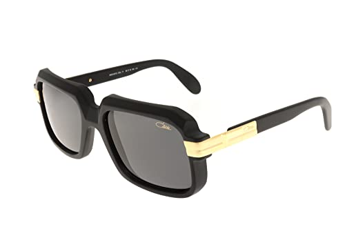 Cazal CAZAL VINTAGE 607-3 MATTE BLACK GREY Matte Black Gold/Grey 56/18/140 unisex Sunglasses2