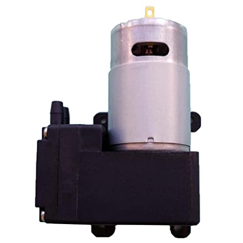 Bomba de vacío DC alta potencia 12W 80KPA para transferencia de aceite y gas automotriz - larga vida y bajo ruido - bombas de laboratorio para entusiastas miniatura 3