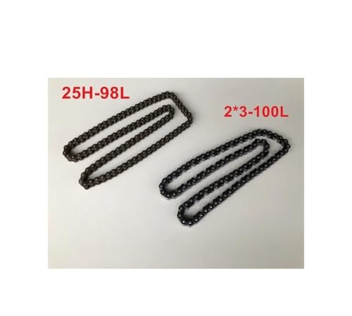 Chaîne de distribution 25H 98L pour moto GN125 GS125 - 2