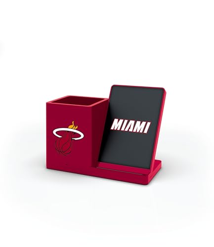 SOAR Wireless Charger and Desktop Organizer,Miami Heat