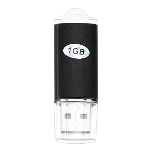 Wadakada USB Memory Stick Flash Pen Drive U Disk para Pc TV Color: Negro Capacidad: 1Gb
