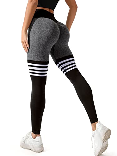 Women Seamless Leggings High Waisted Scrunch Butt Lifting Workout Gym Yoga Pants