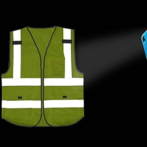 Gilet catarifrangente uomo Gilet di sicurezza nero...