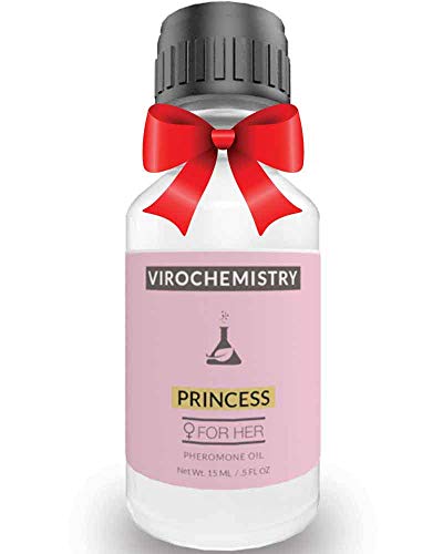 Pheromones For Women (Princess) - Elegant, Ultra Strength Organic Fragrance Body Perfume Oil (.5 Fl. Oz)