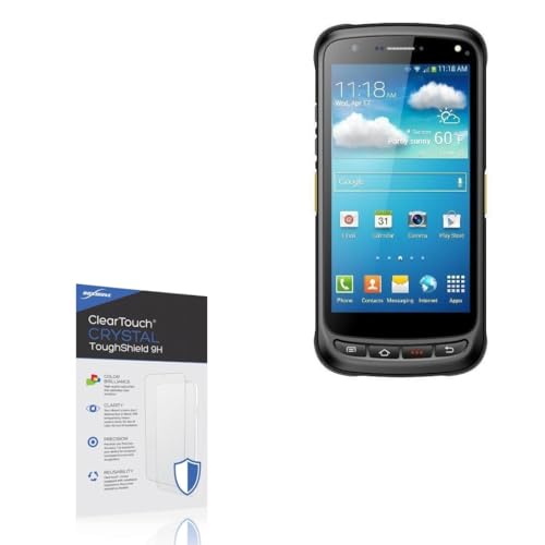 BoxWave Screen Protector Compatible with Chainway C71 Optical Fingerprint Scanner - ClearTouch Crystal ToughShield 9H (2-Pack), Clear 9H Tough Flexible Film Screen Protector