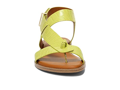 Image of Franco Sarto Womens Glenni Ankle Strap Flat Sandals