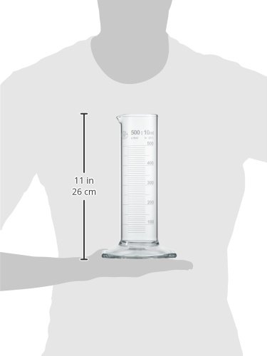 CILINDRO GRADUATO In Rilievo Forma Alta 500 Ml 1 Pz, Plastica - Foto 8