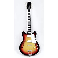 Guitare miniature Gibson 26 cm Sunburst #199 - Les Beatles, Paul McCartney, John Lennon, RIngo Starr, George Harrison