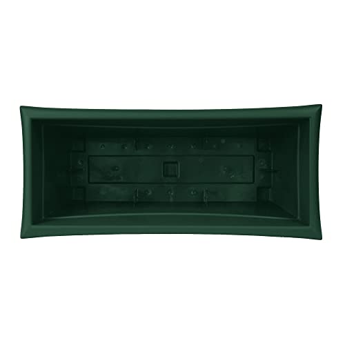 Bloem Dayton Large Window Deck Box Planter 27" Turtle Green (Daydb2755) #TOP2