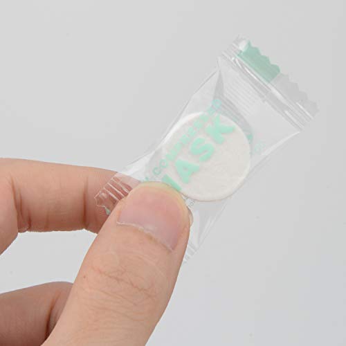 50Pcs Compressed Face Mask Paper Disposable Facial Masks Papers Natural Skin Care Wrapped Masks DIY Women Makeup Beauty Tool - Thumbnail 6