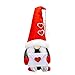 Peluche Del día de San Valentín, gnomos, muñeca Sin rostro, decoración romántica, Regalo de juguete Para el día de San Valentín, Fiesta de cumpleaños