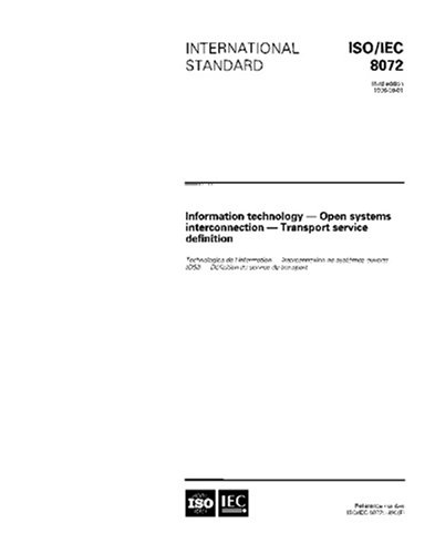 ISO/IEC 8072:1996, Information technology - Open systems ...