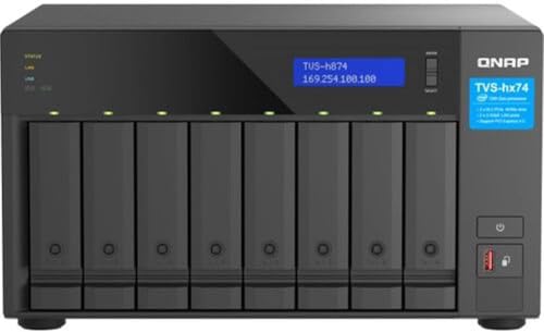 8 bay NAS storage system 4K product image