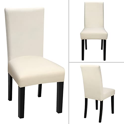 Yisun Stretch Dining Chair Covers, Removable Washable Anti-Dust Dining Chair Protector Cover Seat Slipcovers For Home thumb #7
