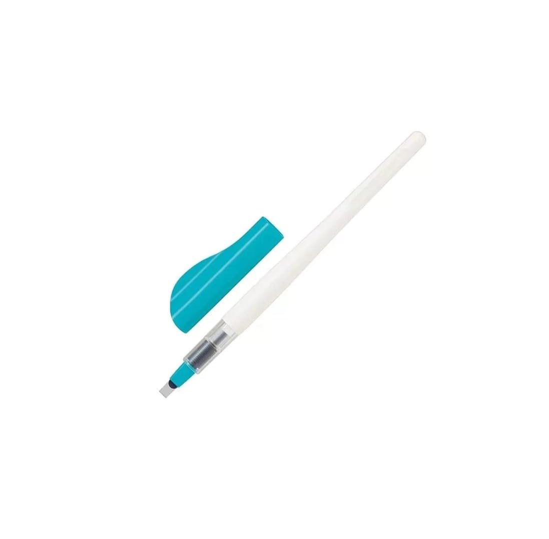 Blumie Shop Set mit 3 parallelen Stiftboxen: 2,4 mm + 3,8 mm + 4,5 mm + 6 schwarze Patronen + 12 verschiedene Farbpatronen + 1 Blumie-Klebeindex (Orange + Grün + Türkis)
