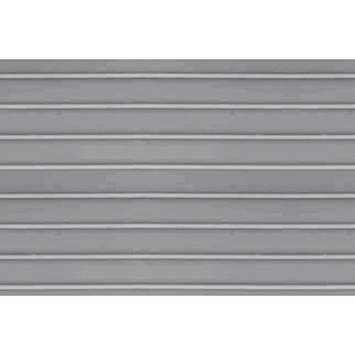 JTT Scenery Products Plastic Pattern Sheets: Ribbed Roof, 10mm